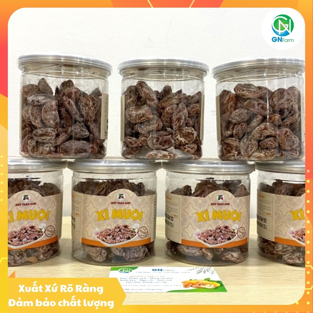 Ô Mai Xí Muội Chua Ngọt Không Hạt Chuẩn Vị Cực Ngon - Hộp 200g