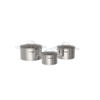 BỘ 2 NỒI INOX SUNHOUSE SHG2502M