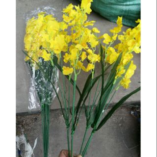 1 cành hoa vũ nữ vàng cao cấp