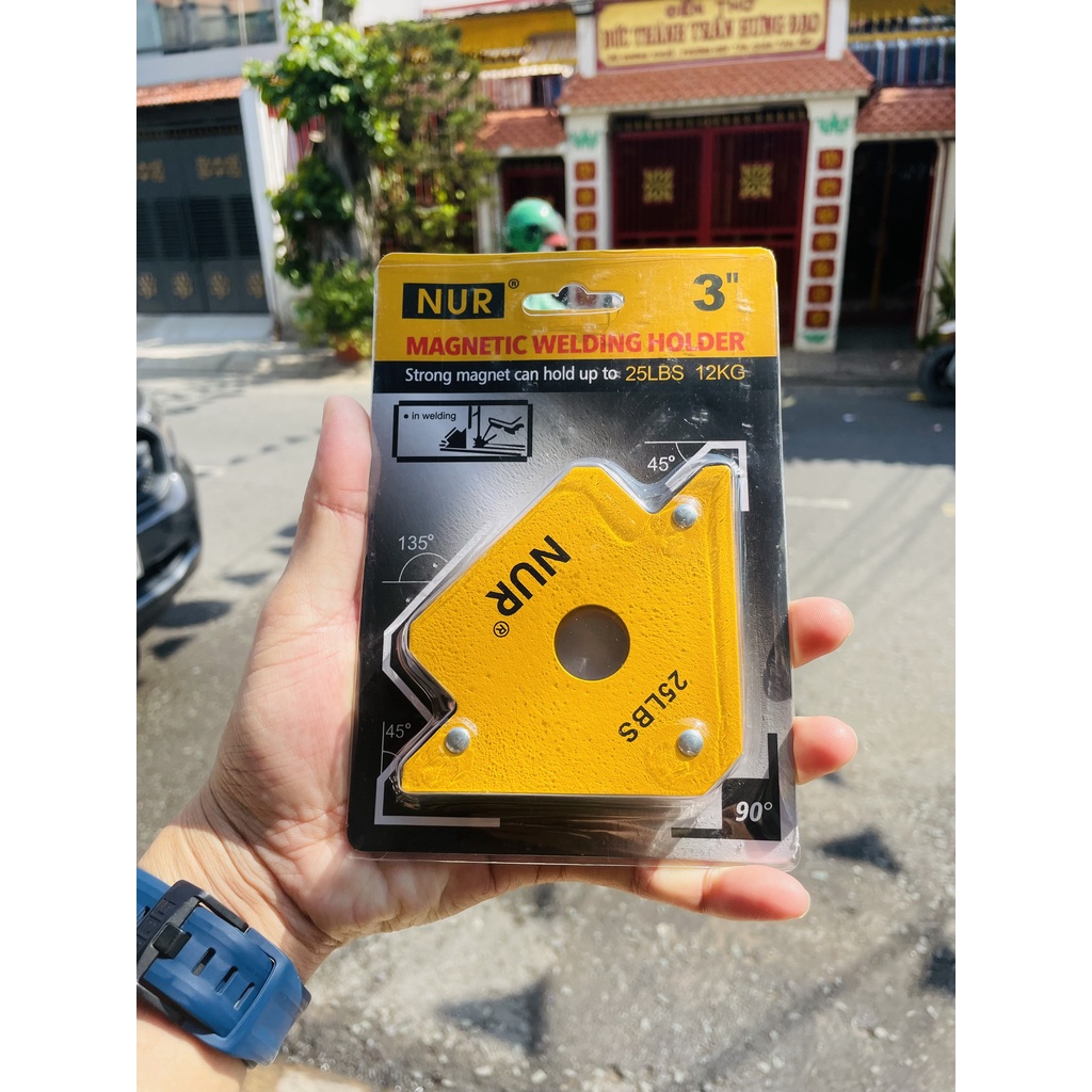 Thước ke góc vuông nam châm hỗ trợ hàn sắt| 12Kg à 22Kg