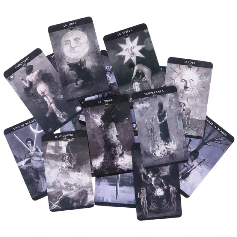 Bài Tarot Darkness of Light Tarot 4th edition, tác giả Tony Dimauro