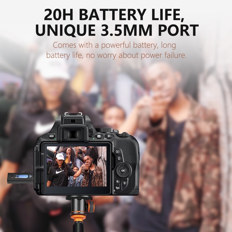 Micro Cài Áo Mini Giắc Cắm 3.5Mm Chuyên Dụng Hỗ Trợ Live Stream / Youtube / Điện Thoại Thông Minh