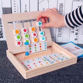 BỘ CÂU ĐỐ LOGIC GỖ