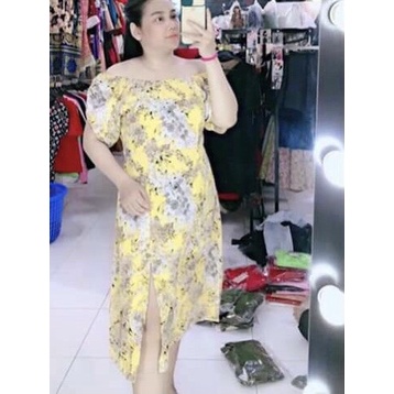 ĐẦM SUÔNG SẼ ĐÙI HOA BIGSIZE 58-85kg