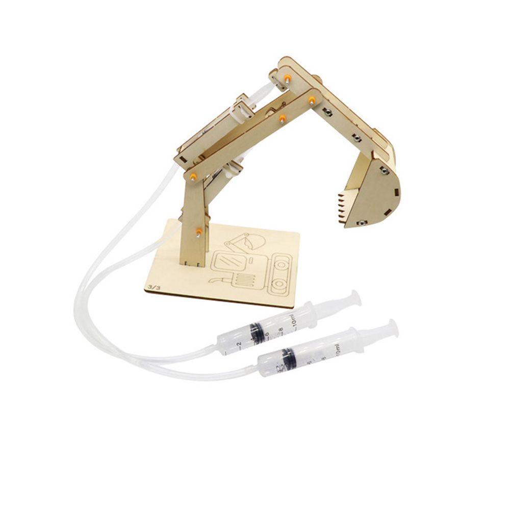 Đồ Chơi Khoa Học Máy Xúc Thủy Lực DIY Giáo Dục Khoa Học Cho Bé
