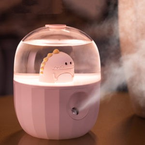Máy Phun Sương Tạo Ẩm Hình Thú Mini Để Bàn Có Pin Sạc Tích Hợp