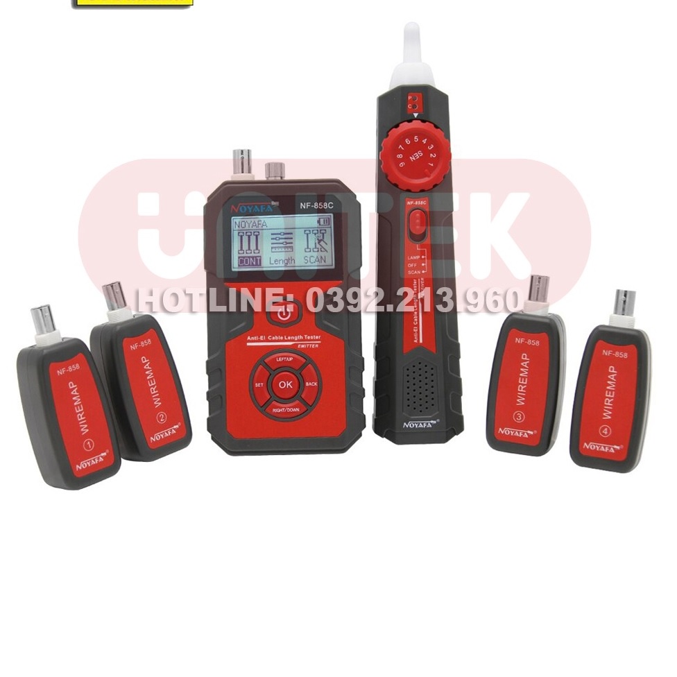 Máy Test Mạng NOYAFA NF-858C - Máy Test Mạng NOYAFA Chính Hãng
