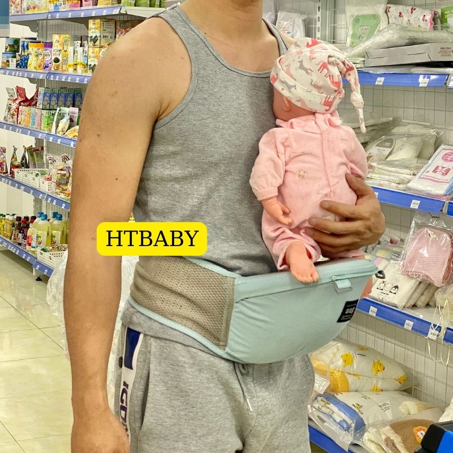 Địu Em Bé 6 Tư Thế Đa Năng Chống Gù Lưng AAG