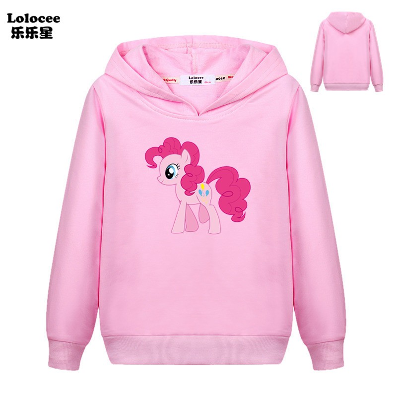 Áo Hoodies Tay Dài Hoạ Tiết My Little Pony Cho Bé Gái