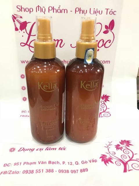 Xịt dưỡng phục hồi Argan 250ml