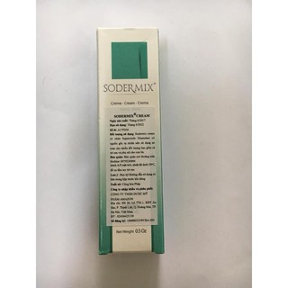 Sodermix 15g - Kem bôi vẩy nến, chàm, tổ đỉa, sẹo lồi, sẹo phì đại
