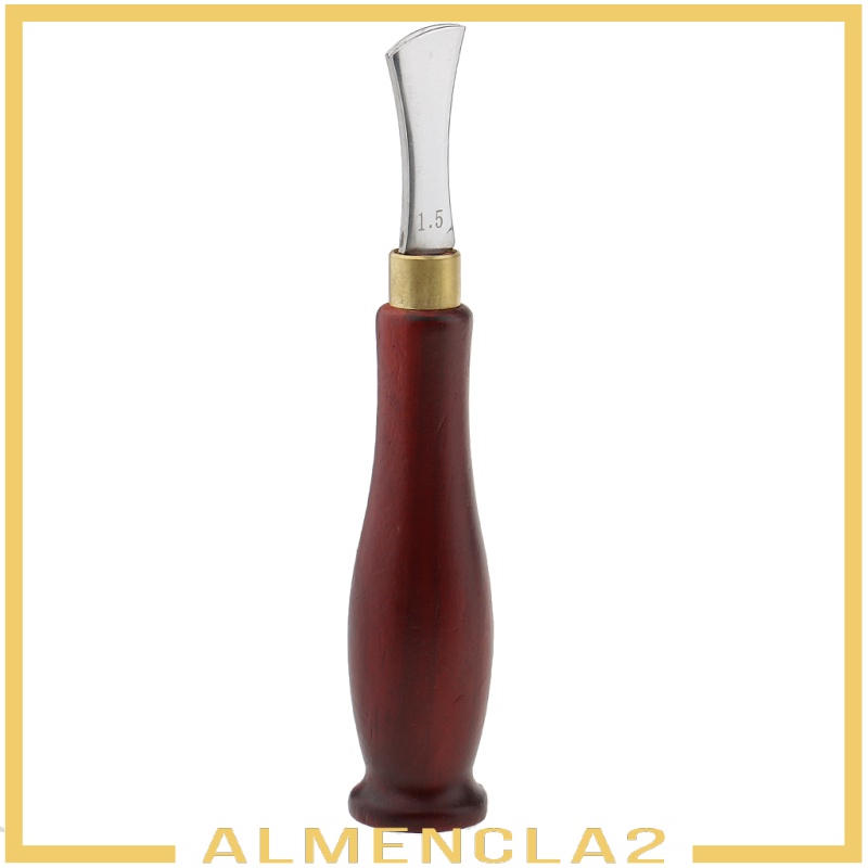 [ALMENCLA2] Leather Edge Creaser Stainless Steel Press Line Leather Craft Tools 1mm