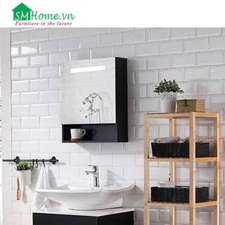 Tủ gương nhà tắm treo tường SMHome NT01