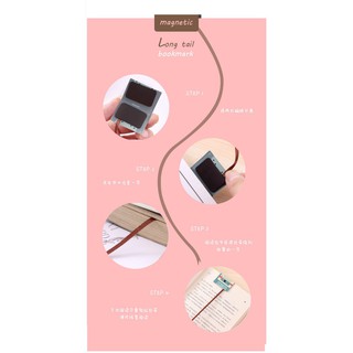 Thẻ Đánh Dấu Sách Bookmark Có Đồ Hít
