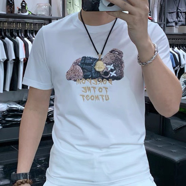 Áo thun nam cổ tròn Muradfashion, áo polo nam chất vải cotton cao cấp hot trend 2021 NT1016 | BigBuy360 - bigbuy360.vn