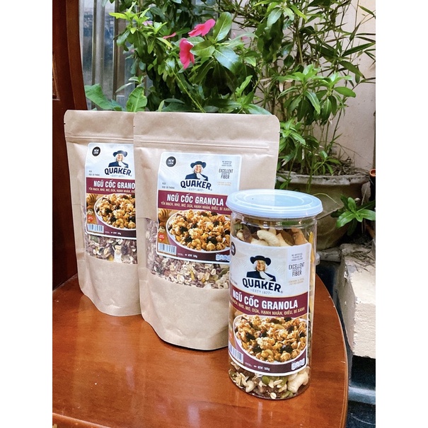 500Gr Ngũ cốc vị Trà Xanh(Matcha) Mix Hạt Dinh dưỡng Granola Ăn Kiêng,Giảm Cân