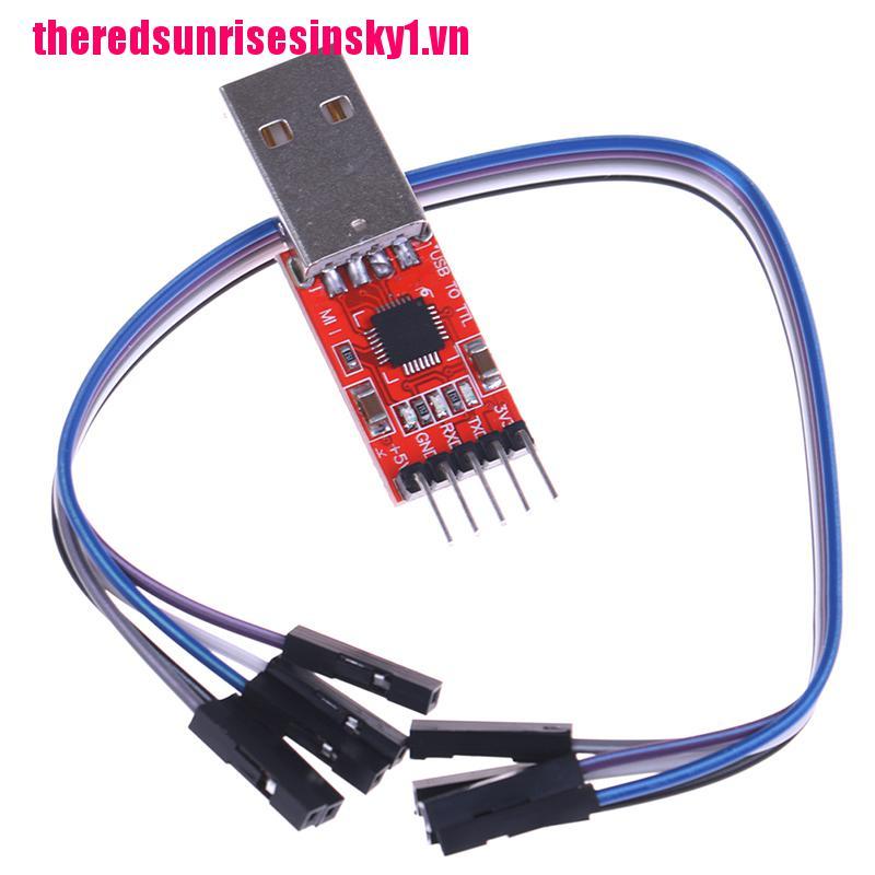 【3C】 CP2102 T1 3.3v to ttl uart module serial converter download usb drive wire brush