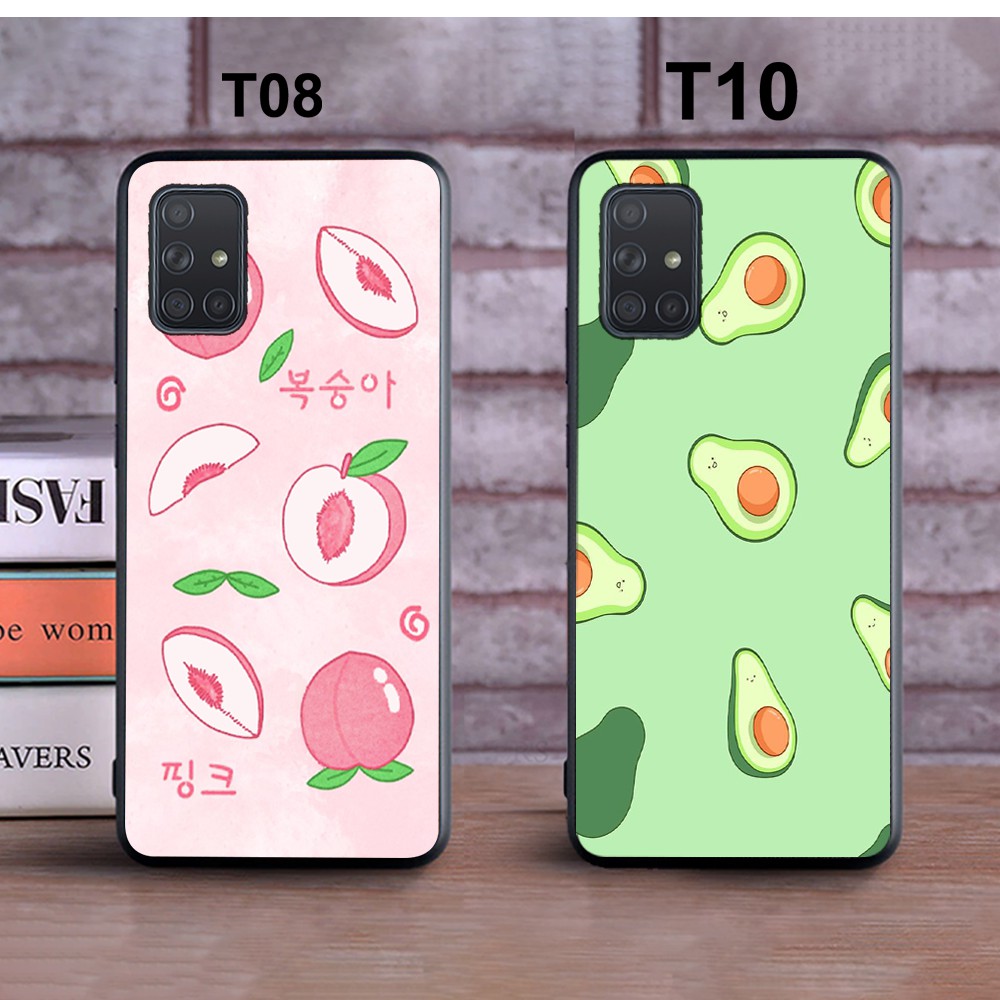 Ốp lưng Samsung A02s-A03s-A31-A51-A71-M51 in hình hoa quả, Roro Jump. Ốp samsung rẻ bền đẹp