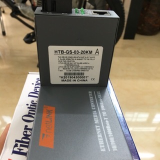 Bộ chuyển đổi quang điện 1 sợi netlink htb-gs-03 10/100/1000mb