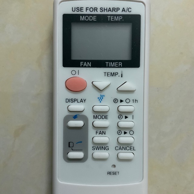 Điều khiển điều hoà Sharp