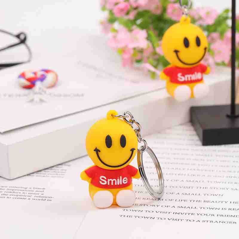 Sỉ 10 móc khoá dấu mặc áo smile  69k