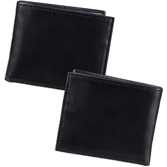Ví nam Tommy Hilfiger Men's Leather Wallet – Slim Bifold - Màu đen - 31TL13X008