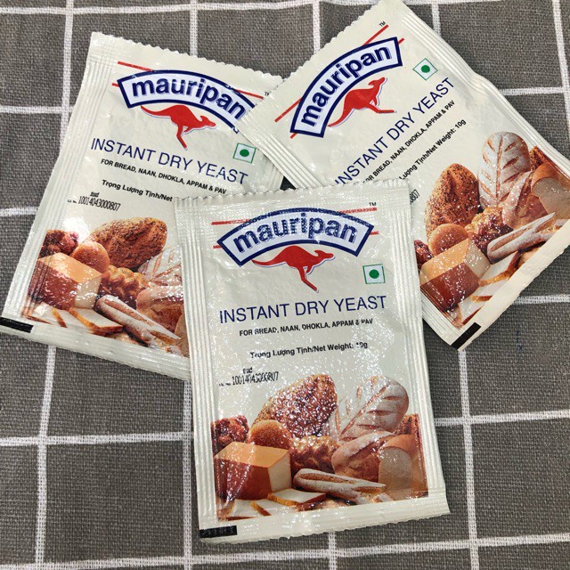 Men nở làm bánh mì,bánh bao, men Mauripan (1 gói)