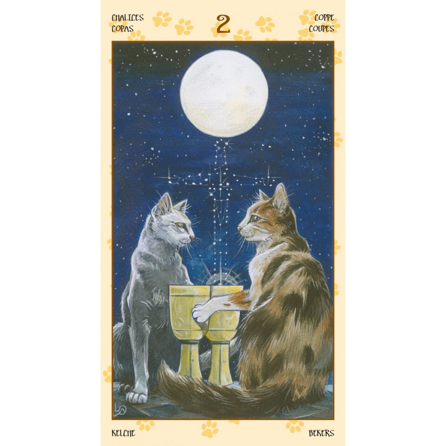 Bộ Bài Tarot of Pagan Cats (Mystic House Tarot Shop)