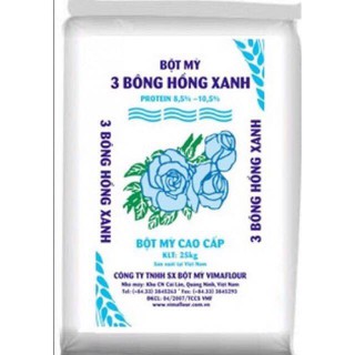 Bột mỳ 3 bông hồng xanh