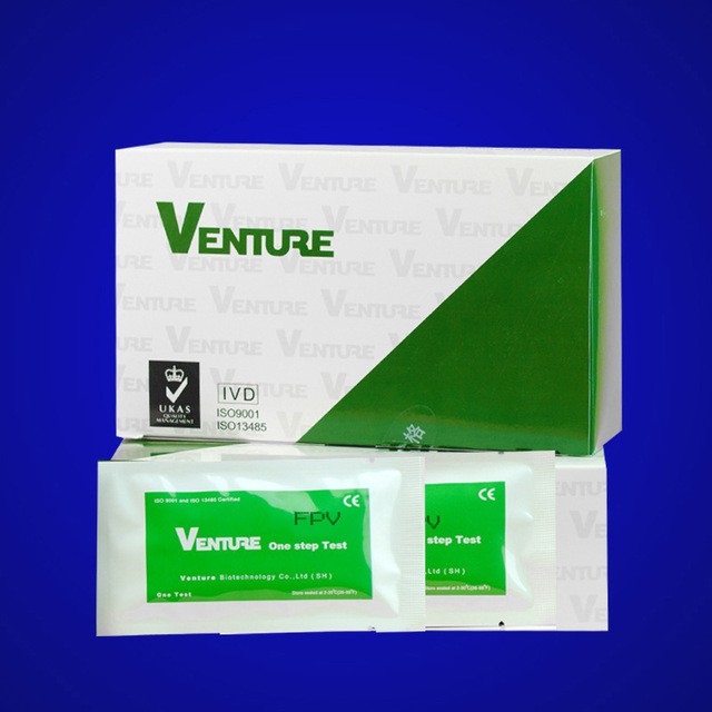 Que Test Bệnh Giảm Bạch Cầu cho mèo (FPV) - Cat Test Paper Home Health Detection Virus (FPV)