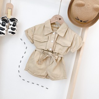 BỘ JUMPSUIT KAKI QUẢNG CHÂU CỰC TÂY CHO BÉ