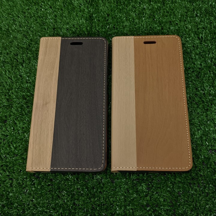 Bao da Mi Max 3 vân gỗ