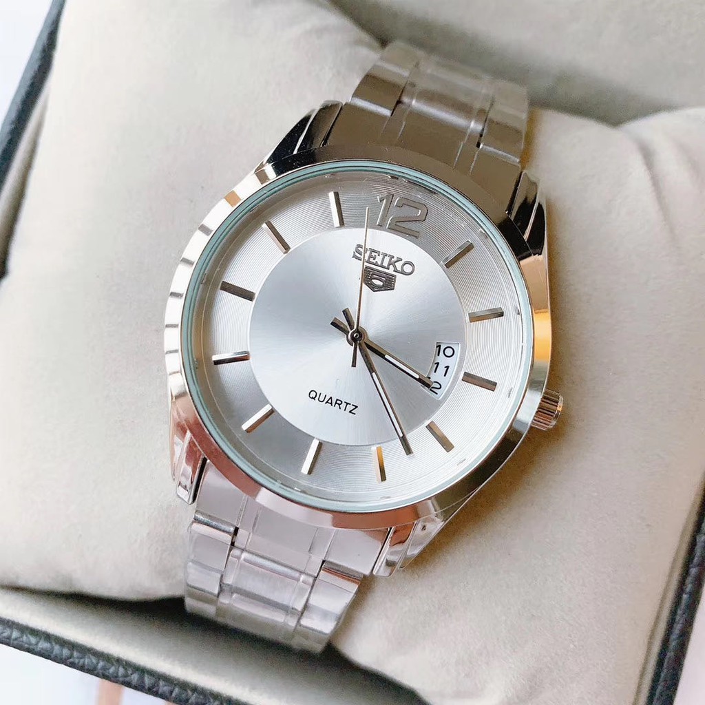 U1Y4 Seiko 5 new men's quartz watch, classic luxury stainless steel watch, Seiko 5 quartz watch, men quartz watch2022