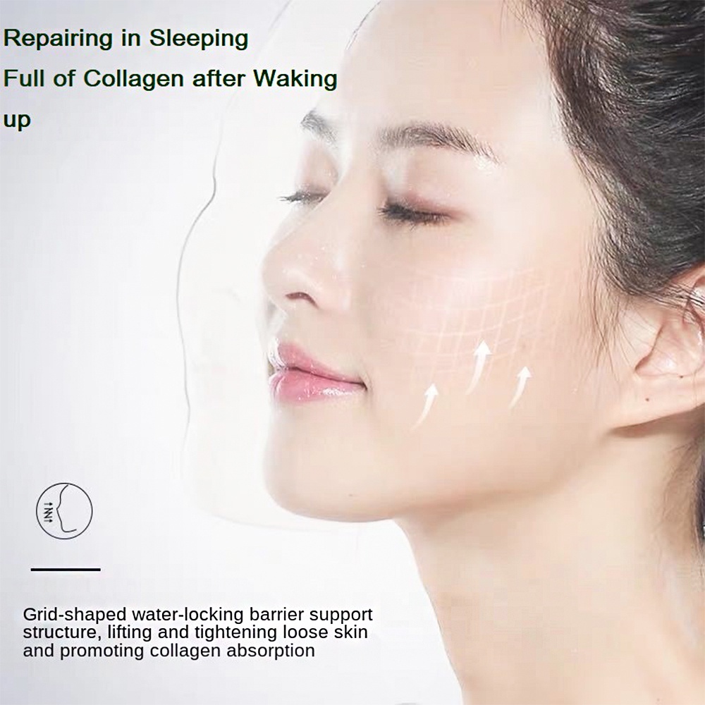 Mặt Nạ Ngủ Collagen Dưỡng Ẩm Chống Nếp Nhăn Se Khít Lỗ Chân Lông Làm Săn Chắc Da