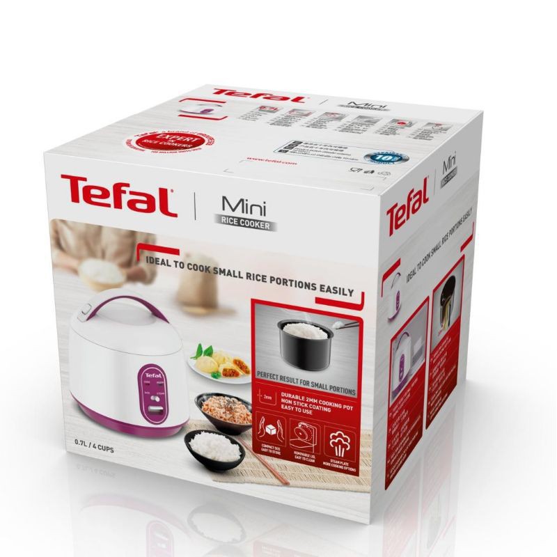 Nồi cơm điện cơ Mini Tefal RK224168 0.7L 300W | BigBuy360 - bigbuy360.vn