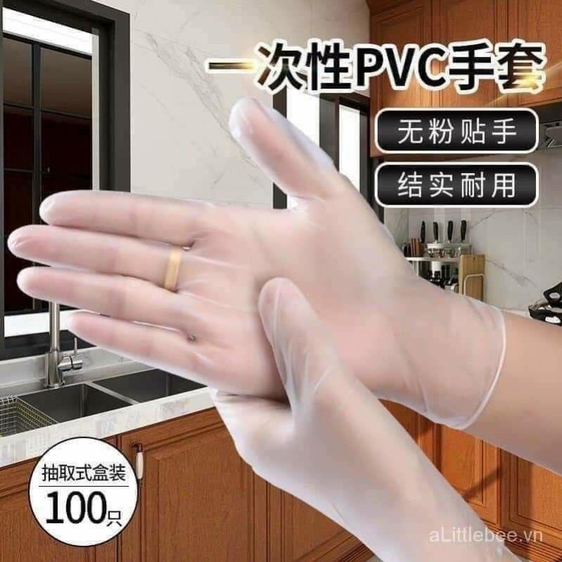 Hộp 100 cái Găng tay Victoria Hàng chuẩn siêu dai - Dày dặn, hàng được ưa chuộng nhất