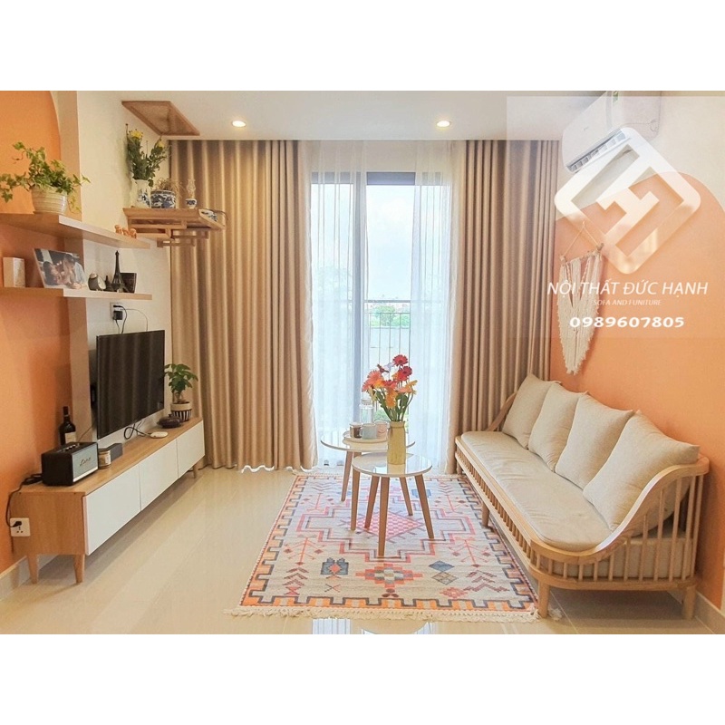 Sofa quây , sofa gỗ 1m6,1m8