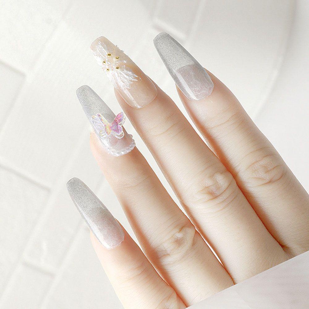 Phụ Kiện Trang Trí Móng Tay Hình Bướm Thời Trang