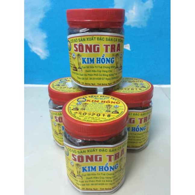 Siêu ngon - CÁ BỐNG SÔNG TRÀ QUẢNG NGÃI HIỆU KIM HỒNG HŨ 500g