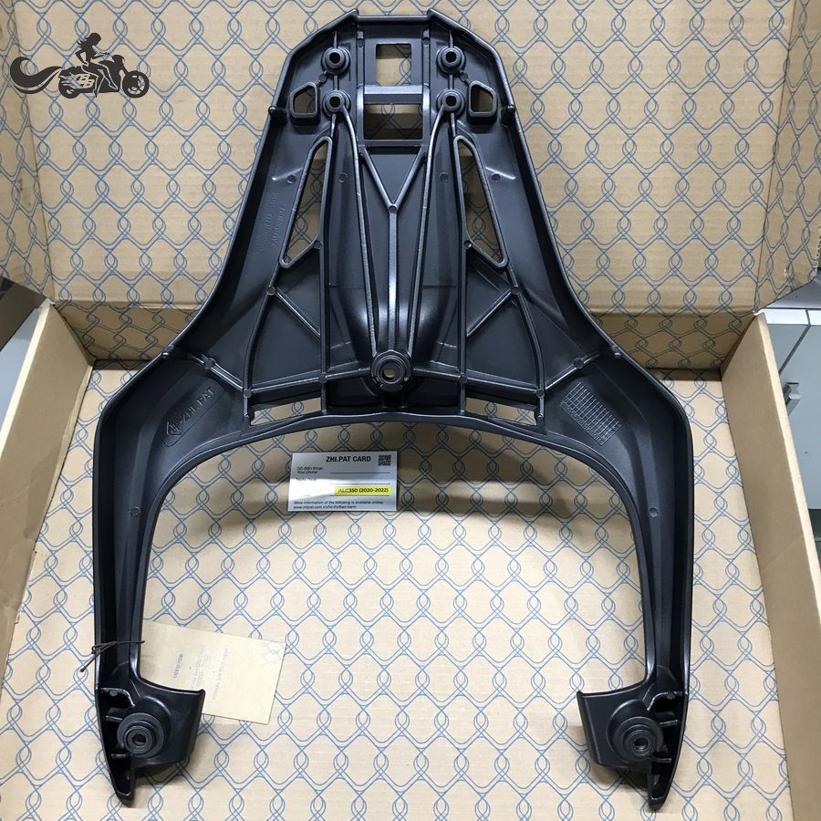 Cảng Sau SH 350i - Tay Dắt SH 350i Nhôm Đúc Cho SH Ý SHVN 2020-2022 125i 150i 300i 350i Chính Hãng Zhi.Pat Màu Đen &amp; Bạc