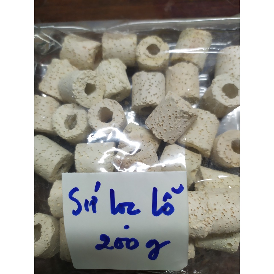 [Mã 1511FMCGSALE giảm 8% đơn 500K] 200gam Sứ Lọc Hồ Cá - Sứ Lọc Bể Cá