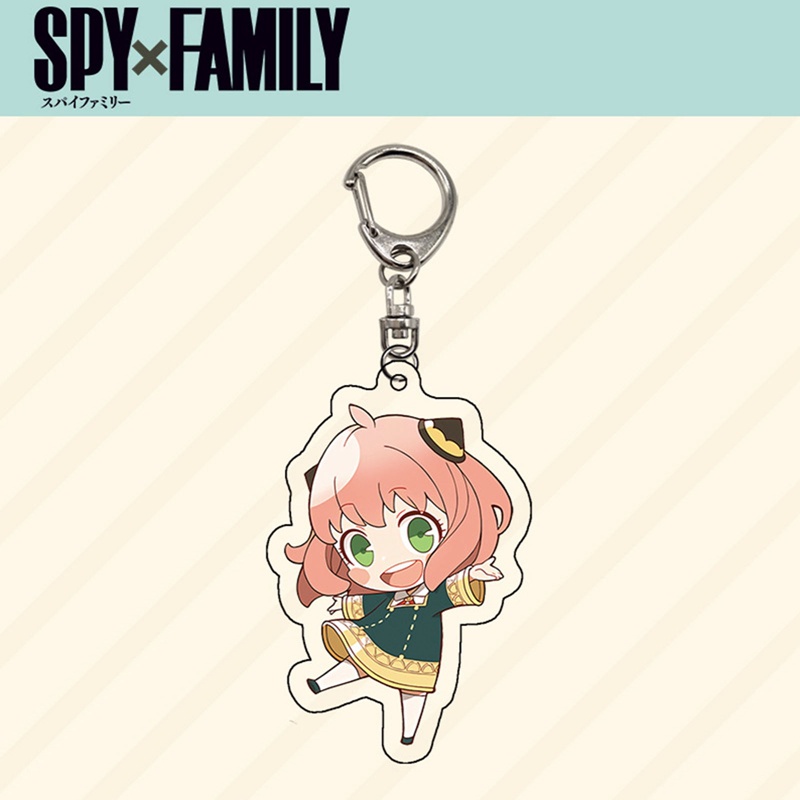 Móc Khóa Hình Nhân Vật Anime SPY×FAMILY Yor Loid Anya Yor