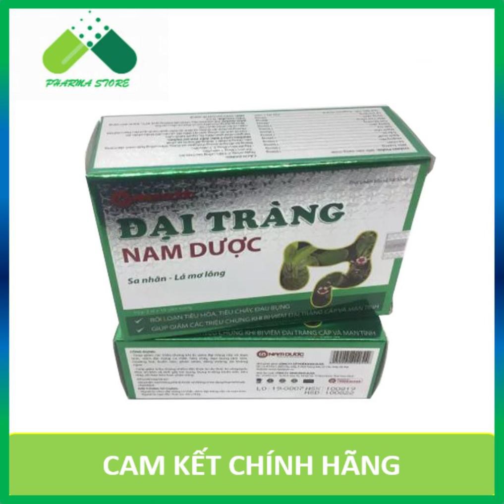 ! Viên Uống Đại Tràng Nam Dược - Giúp Giảm Triệu Chứng Viêm Đại Tràng Cấp & Mạn Tín – Hộp 30 viên