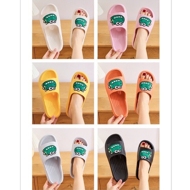 Dép Quai Ngang Bánh Mỳ hình DINO siêu nhẹ cute