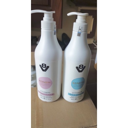 Dầu cặp gội xả V8 dung tích nhỏ mới 800ml siêu mềm mượt hương thơm lưu lâu