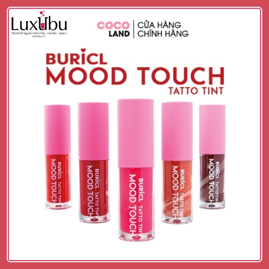 //LUXUBU// Son tint trẻ trung trendy Buricl Mood Touch Tatto Tint / COCOLAND