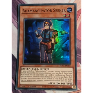 Thẻ bài yugioh: adamancipator seeker mp21-en224