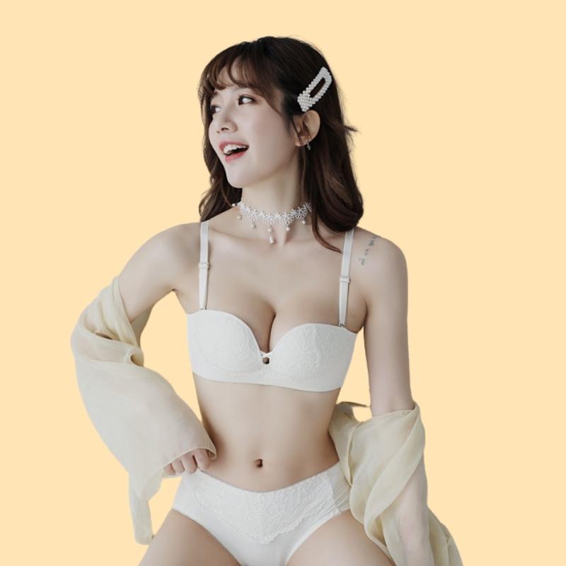 Áo Ngực Su Nâng Ngực Tạo Khe Có Thể Mặc Không Dây Hees3332