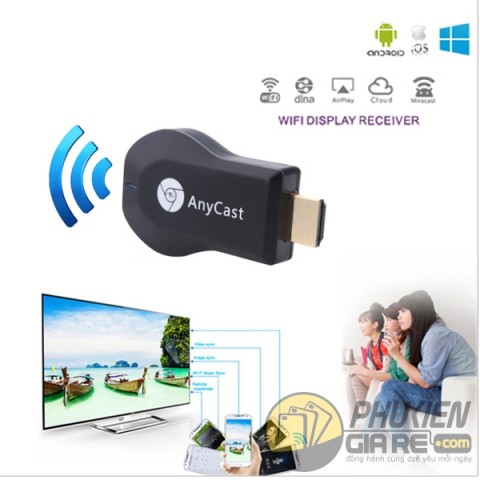 Thiết bị kết nối HDMI không dây từ điện thoại lên tivi M9 plus