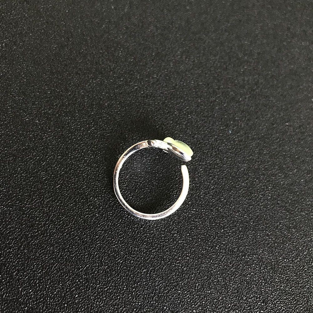 Nhẫn Hình Lá Đơn Giản